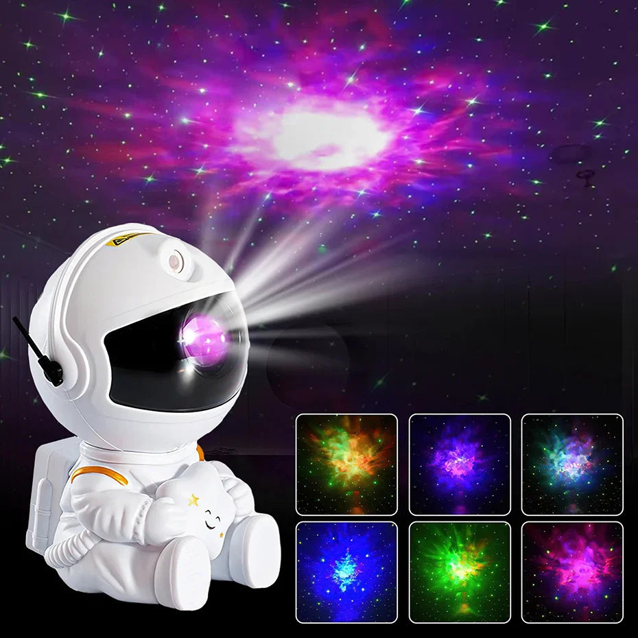 Galaxy Star Astronaut Projector Light Starry Sky Porjectors Lamp