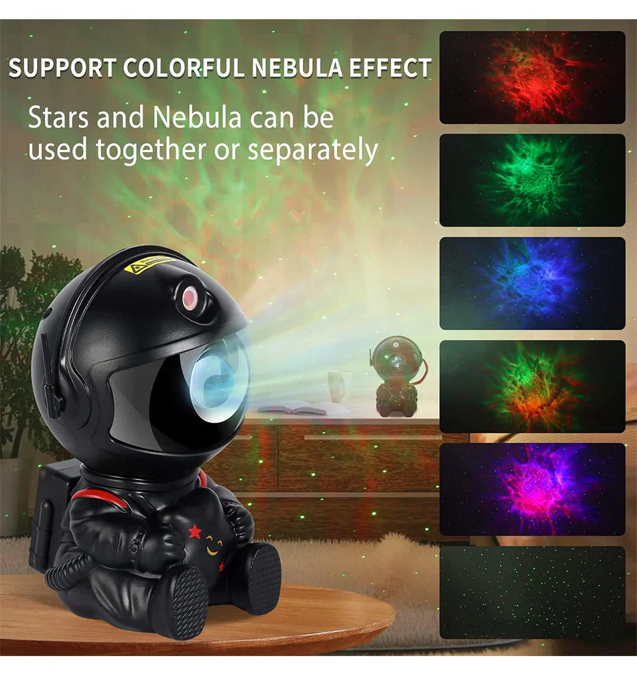 Galaxy Star Astronaut Projector Light Starry Sky Porjectors Lamp