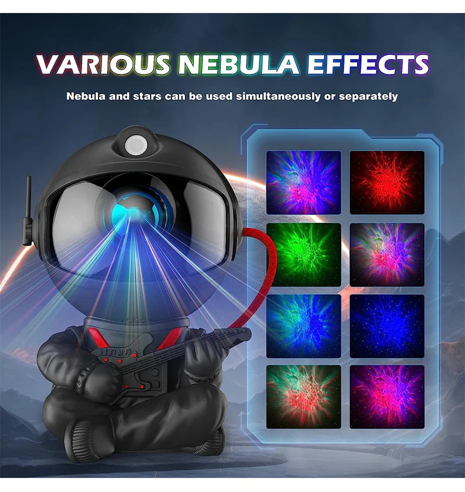Galaxy Star Astronaut Projector Light Starry Sky Porjectors Lamp