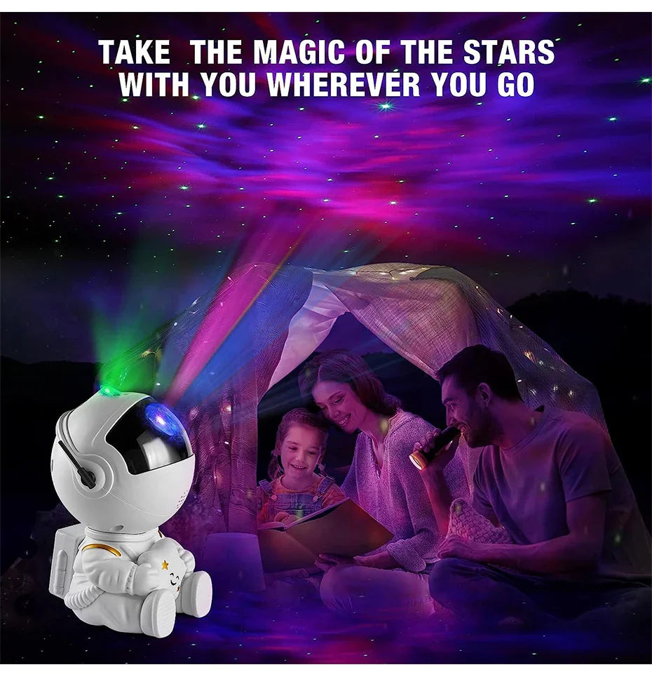 Galaxy Star Astronaut Projector Light Starry Sky Porjectors Lamp